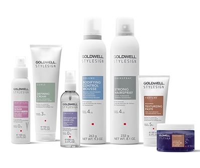 goldwell partnership product images
